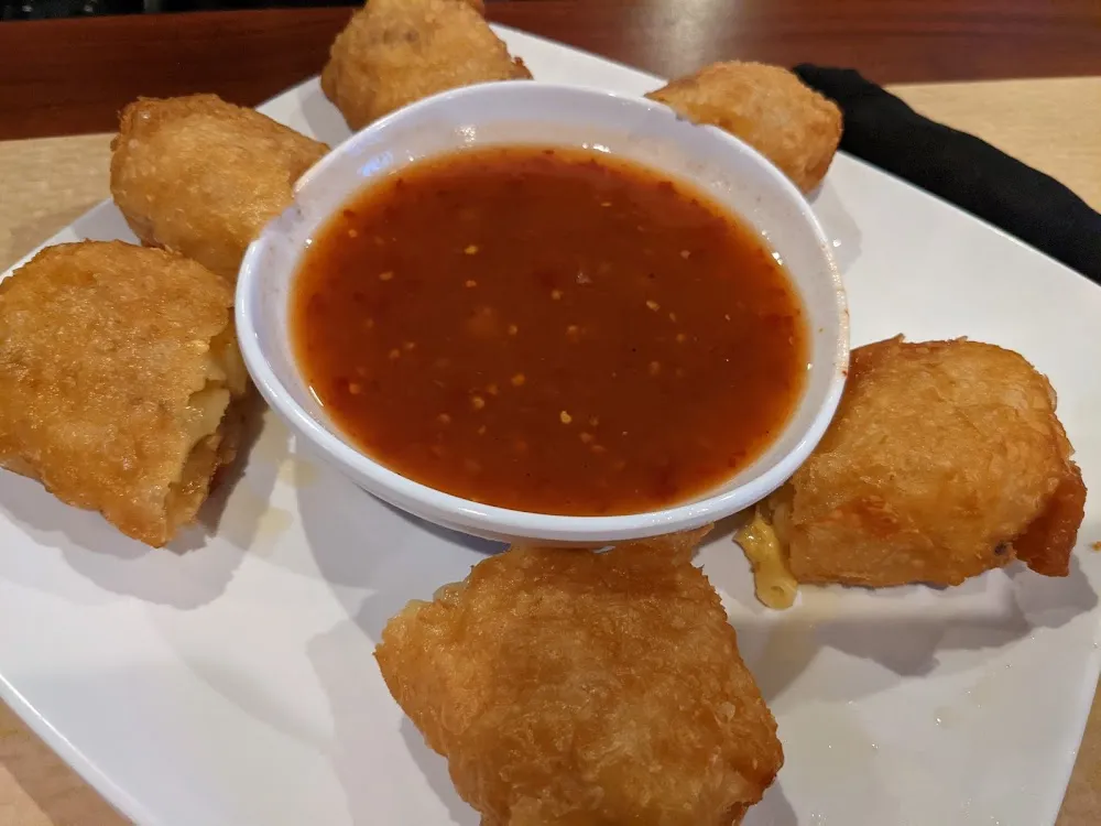 Mac & Cheese Egg Rolls